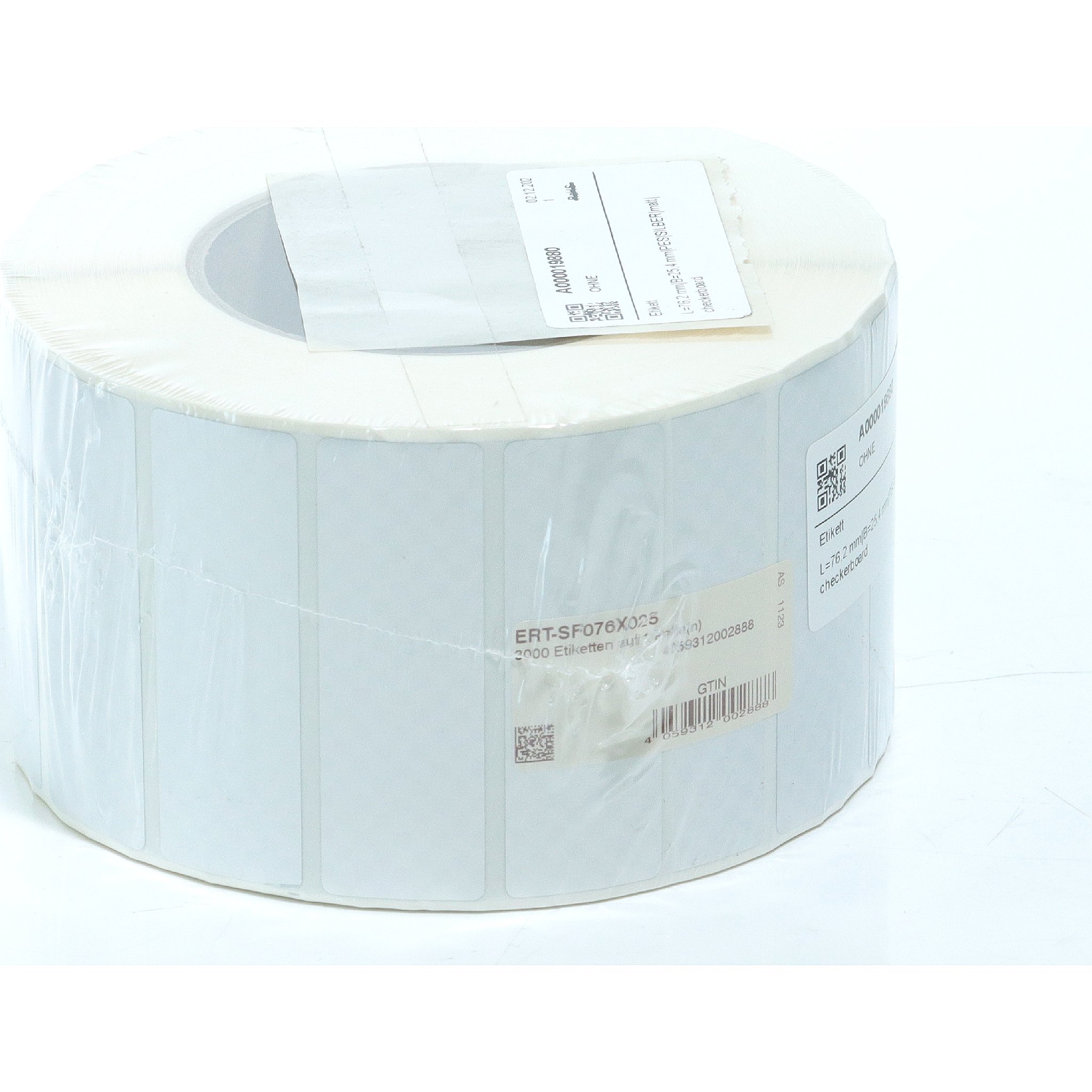 Ettiketten Silber Matt 3000STK pro Rolle  Neu OVP